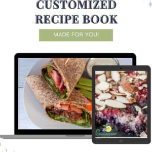 customized recipe book